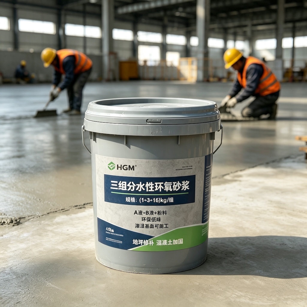 大竹三组份水性环氧砂浆